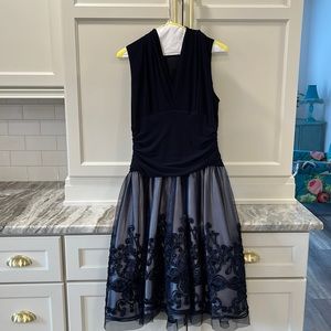 Beautiful navy formal dress purchased at Macy’s- worn once